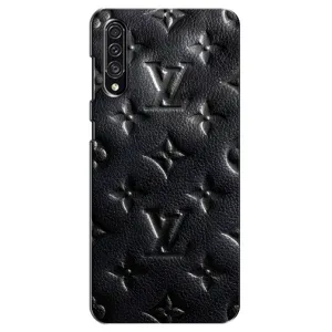 Текстурный Чехол Louis Vuitton для Самсунг Галакси А30 с (Черный ЛВ)