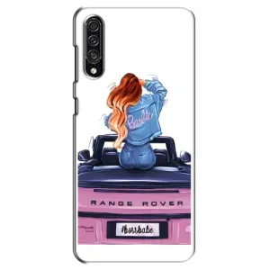 Силиконовый Чехол на Samsung Galaxy A30s (A307) с картинкой Стильных Девушек (Девушка на машине)