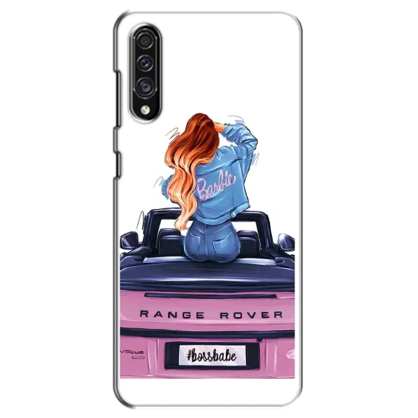 Чехол с рисунком «Девушка на машине» для Samsung Galaxy A30s (A307)