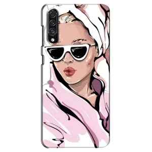 Чехол с картинкой Модные Девчонки Samsung Galaxy A30s (A307) (Девушка в халате)