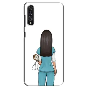 Силиконовый бампер (Работники) на Samsung Galaxy A30s (A307) (Доктор)