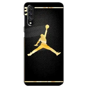 Силиконовый Чехол Nike Air Jordan на Самсунг Галакси А30 с (Джордан 23)
