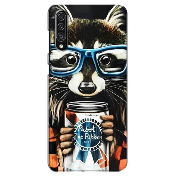 Чехол с рисунком «Енот в очках» для Samsung Galaxy A30s (A307) Чехол с рисунком «Енот в очках» для Samsung Galaxy A30s (A307)