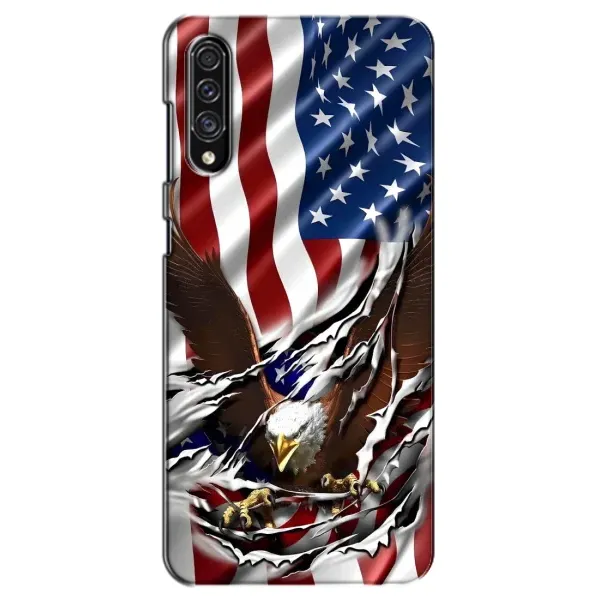 Чехол с рисунком «Флаг USA» для Samsung Galaxy A30s (A307)