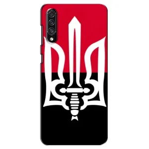 Чехлы УПА (Красно-Чёрный) на Samsung Galaxy A30s (A307) (Герб Украины)
