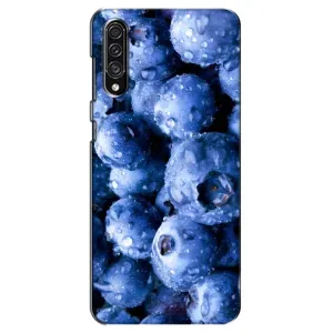 Чехол с изображением вкусной еды для Samsung Galaxy A30s (A307) (Голубика)