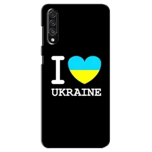 Чехол с Украинской символикой на Самсунг Галакси А30 с (I Love Ukraine)