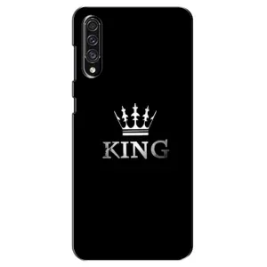 Чохол (Корона на чорному фоні) для Самсунг Галаксі А30 с (KING)