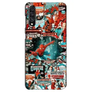 Чехол Супергерой Человека Паука на Samsung Galaxy A30s (A307) (Комиксы Человек Паук)