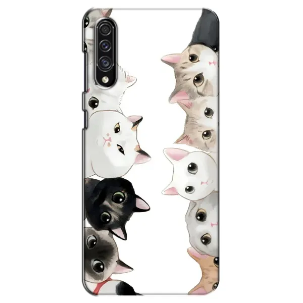 Чехол с рисунком «Коты» для Samsung Galaxy A30s (A307)