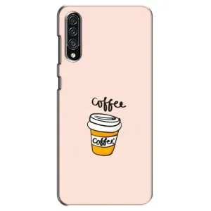Чехол с изображением вкусной еды для Samsung Galaxy A30s (A307) (Кружка кофе)