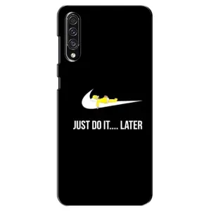 Силиконовый Чехол на Samsung Galaxy A30s (A307) с картинкой Nike (Later)