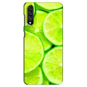 Чехол с изображением вкусной еды для Samsung Galaxy A30s (A307) (Лайм)