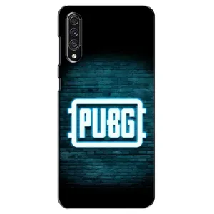 Чохол (TPU) з картинкою "Лого Пабг" на Самсунг Галаксі А30 с (Лого PUBG)