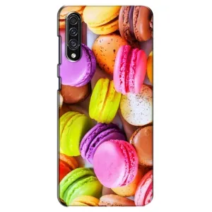 Чехол с изображением вкусной еды для Samsung Galaxy A30s (A307) (Макаруны)