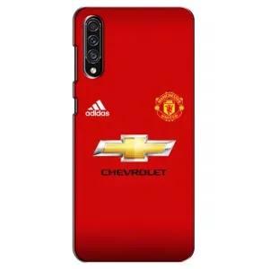 Силиконовые Чехлы принт Футбол на Samsung Galaxy A30s (A307) (Man United)