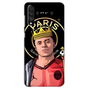 Чехол (TPU) с Футболистом на Samsung Galaxy A30s (A307) (Mbappe King)