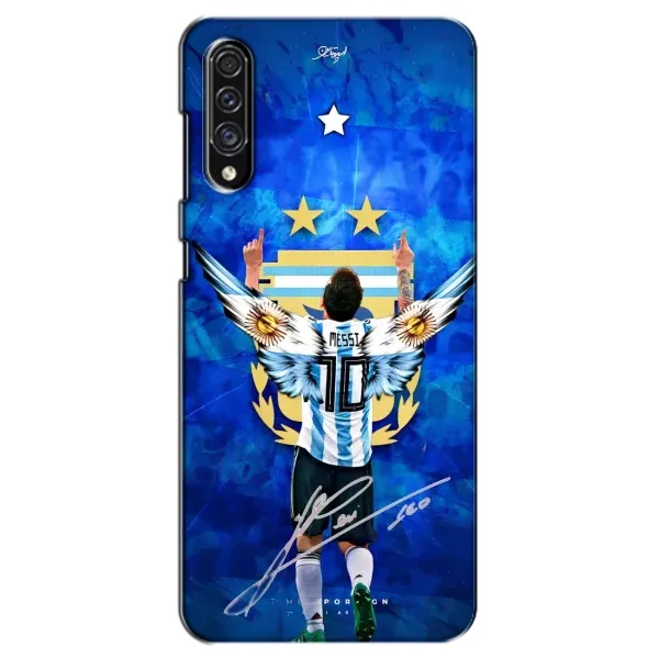 Чехол с рисунком «Месси Аргентина» для Samsung Galaxy A30s (A307)