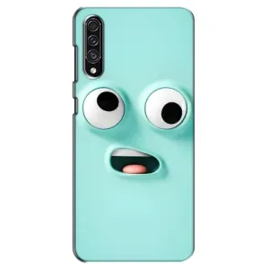 Силиконовые Чехлы (смешные стикеры) для Samsung Galaxy A30s (A307) (Забавное мятное лицо)