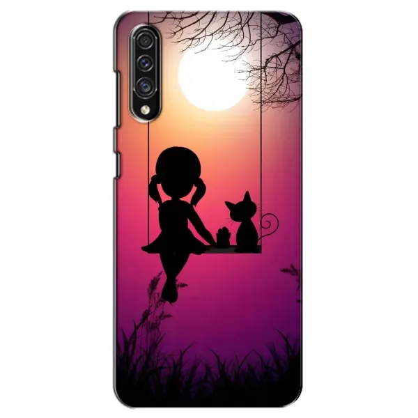 Чехол с рисунком «На качели» для Samsung Galaxy A30s (A307)