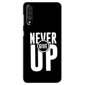 Силиконовый Чехол на Samsung Galaxy A30s (A307) с картинкой Nike (Never Give UP)