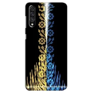 Силиконовый Чехол на Samsung Galaxy A30s (A307) (Патриотическая вышиванка)