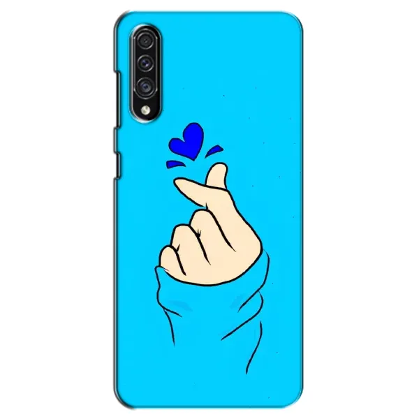 Чехол с рисунком «Сердце на синем» для Samsung Galaxy A30s (A307) Чехол с рисунком «Сердце на синем» для Samsung Galaxy A30s (A307)