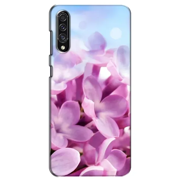 Чехол с рисунком «Сиреневые цветы» для Samsung Galaxy A30s (A307)