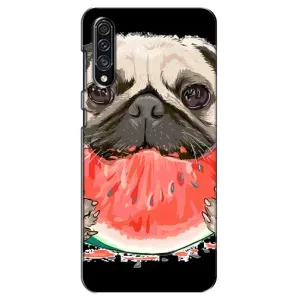 Чохол (ТПУ) Милі песики для Samsung Galaxy A30s (A307) (Смішний Мопс)
