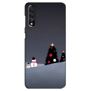 Чехлы на Новый Год Samsung Galaxy A30s (A307) (Снеговички)