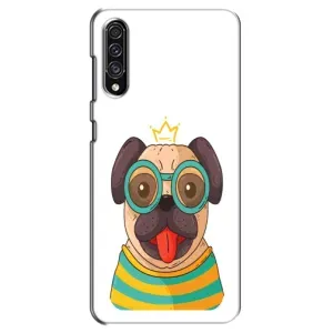 Бампер для Samsung Galaxy A30s (A307) з картинкою "Песики" (Собака Король)