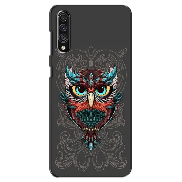 Чехол с рисунком «Сова на сером» для Samsung Galaxy A30s (A307) Чехол с рисунком «Сова на сером» для Samsung Galaxy A30s (A307)