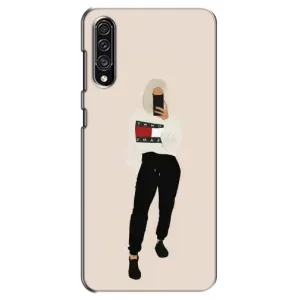 Силиконовый Чехол на Samsung Galaxy A30s (A307) с картинкой Стильных Девушек (Стильная)