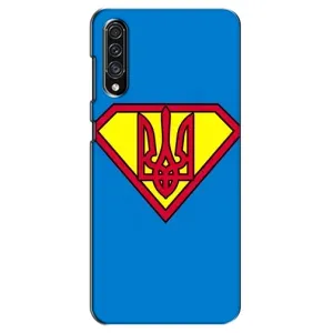 Чехол с картинкой (Патриотический ГЕРБ) на Samsung Galaxy A30s (A307) (Super - Герб)
