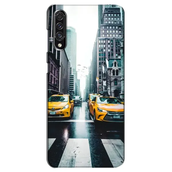 Чехол с рисунком «Такси» для Samsung Galaxy A30s (A307)