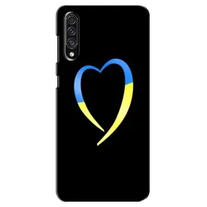 Силиконовый Чехол на Samsung Galaxy A30s (A307) (Я-Украина) (Украинское сердце)
