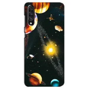Чехол (ТПУ) с планетами на Samsung Galaxy A30s (A307) (Вид с космоса)