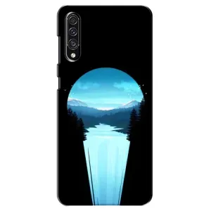Летний Чехол на Samsung Galaxy A30s (A307) (Синий Водопад)