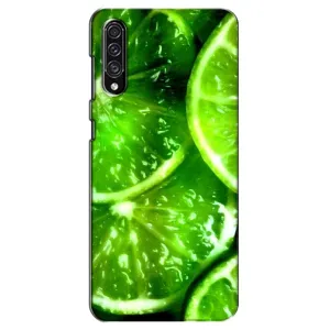 Чехол с изображением вкусной еды для Samsung Galaxy A30s (A307) (Яркий ЛАЙМ)