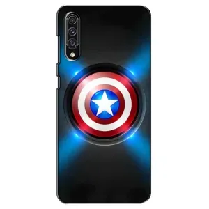 Чехол с Щитом Капитана Америки на Samsung Galaxy A30s (A307) (Яркий Щит Капитана)