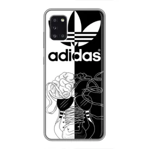 Чохол с стилі "Адідас" для Самсунг Галаксі А31 (Adidas шнурки)