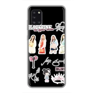 Чехлы с картинкой для Samsung Galaxy A31 (A315) (Арт блэкпинг)
