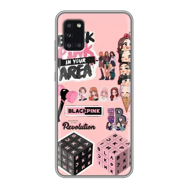 Чехол с рисунком «BLACK PINK коллаж» для Samsung Galaxy A31 (A315) Чехол с рисунком «BLACK PINK коллаж» для Samsung Galaxy A31 (A315)