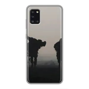 Чохли на військову тематику для Samsung Galaxy A31 (A315) (Бій солдат)
