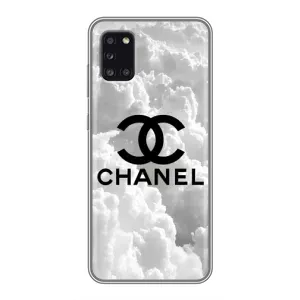 Чехол с Брендами одежды на Самсунг Галакси А31 (CHANEL)