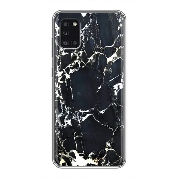 Чехол с рисунком «Чёрный мрамор» для Samsung Galaxy A31 (A315) Чехол с рисунком «Чёрный мрамор» для Samsung Galaxy A31 (A315)