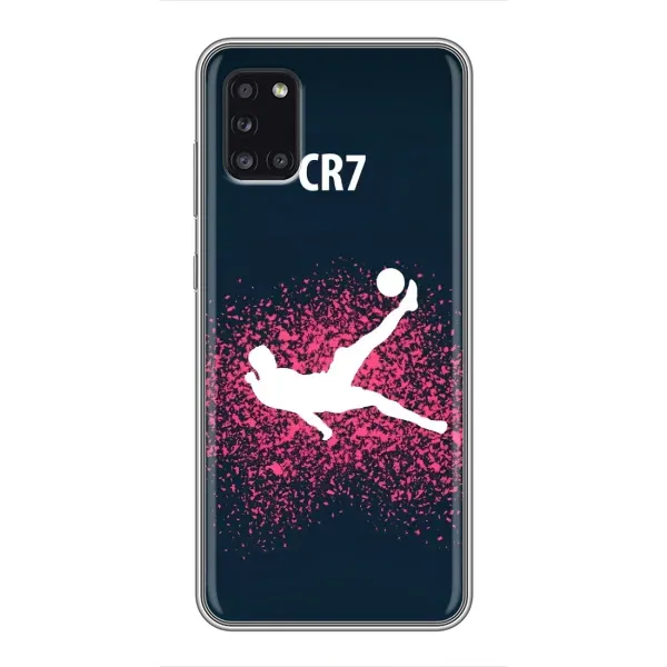 Чехол с рисунком «CR7 Удар» для Samsung Galaxy A31 (A315)