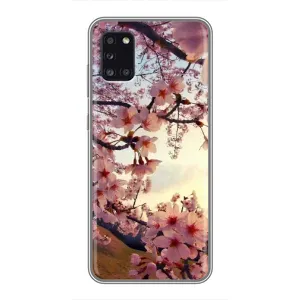 Чехол с принтом САКУРЫ на Samsung Galaxy A31 (A315) (Цветущая сакура)