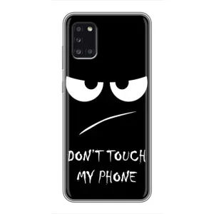 Чехол с прикольным текстом на Samsung Galaxy A31 (A315) (Dont)