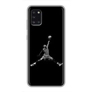 Силіконовый Чохол Nike Air Jordan на Самсунг Галаксі А31 (Джордан)